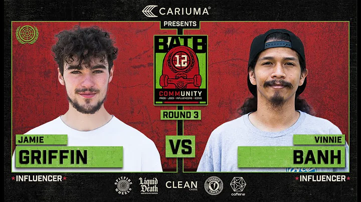 BATB 12: Jamie Griffin Vs. Vinnie Banh - Round 3 | Battle At The Berrics - Presented By Cariuma