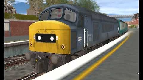 Trainz class 45 peaks at Cheltenham Spa