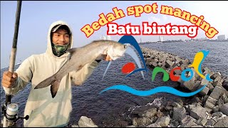 tidak terduga‼️spot mancing mudah cari umpan || batu bintang ancol banyak umpan alami