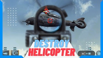 Sniper Fury - Destroy The Helicopter | PC Gameplay Walkthrough | HD Gameplay | The Ghost Sniper
