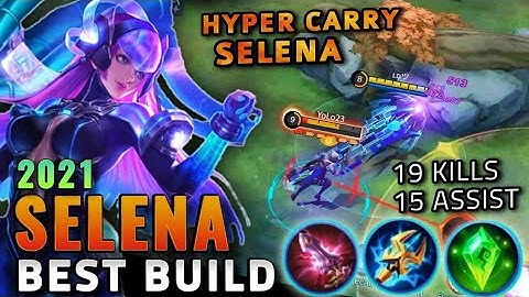 Selena Best Build 2021 | Top 1 Global Selena Build | Selena Build, Emblem, Spell & Gameplay - MLBB