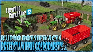 🔵 FS22 KUPUJEMY NOWE MASZYNY! "GR MVZ" [#2]👨‍🌾 Rozsiewanie Wapna! ☆ Farming Simulator 22 [PC][PL]🔥