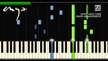 ENYA - ONLY TIME - SYNTHESIA (PIANO COVER)
