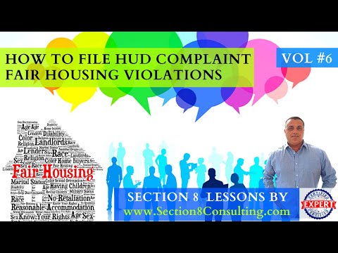 Vídeo: Como faço para registrar uma reclamação no HUD?