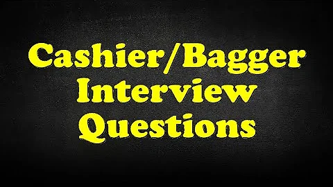 Cashier/Bagger Interview Questions