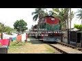 Class M6 786 hauling train no.350 to Colombo from Kalutara arrives at Ratmalana