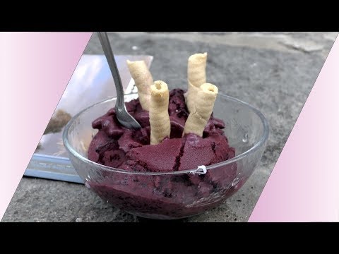 Video: Gelato Ai Mirtilli Con Mascarpone