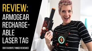 Rechargeable ArmoGear Laser Battle Review | 2022 Best Laser Tag Set