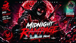 MIDNIGHT RAMPAGE ☠️ | AGGRESSIVE PHONK | HARD 808 BASS | DARK DRIFT MUSIC 2026