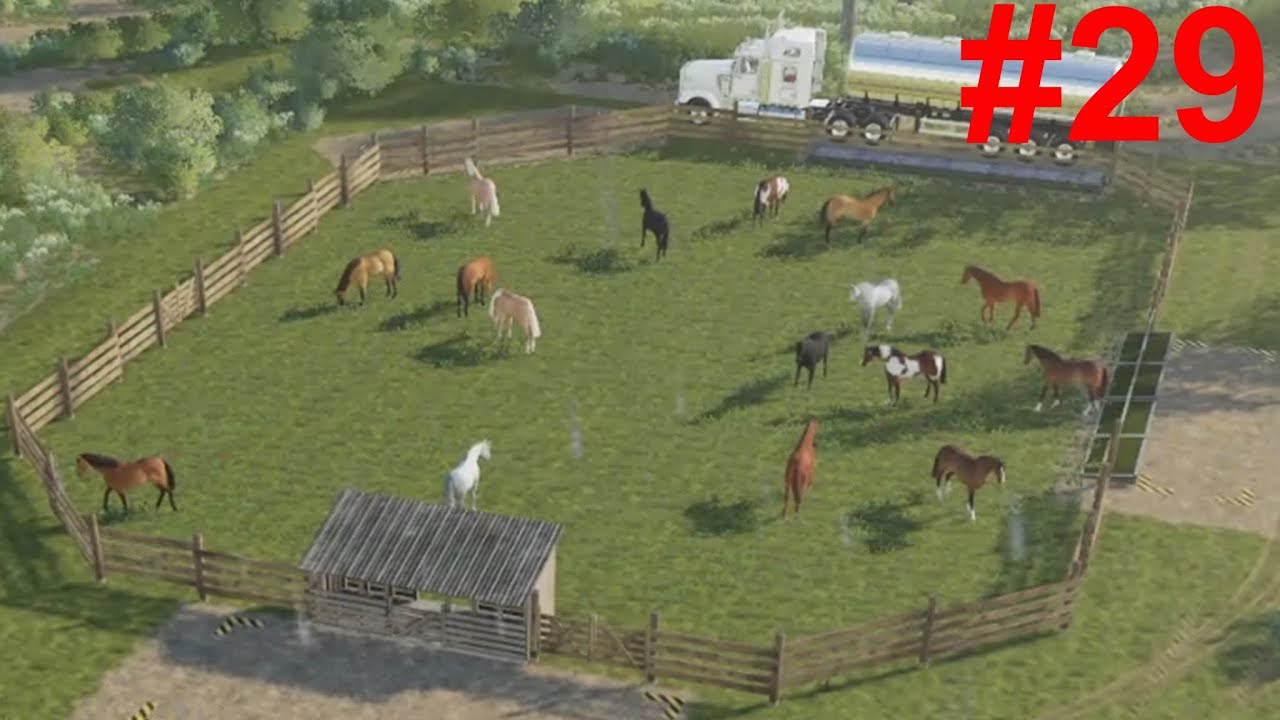 Horses! Farming Simulator 19 Let's Play 29 YouTube
