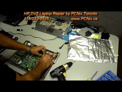 HP DV5 Laptop Repair By PCNix Toronto 416-223-2525