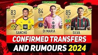 NEW CONFIRMED TRANSFERS & RUMOURS! 💰😳 ft. DI MARÍA, SANCHO, THIAGO SILVA...etc