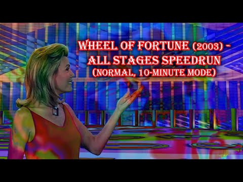 Wheel of Fortune (2003) - All Stages Speedrun (Normal, 10-Minute Mode)