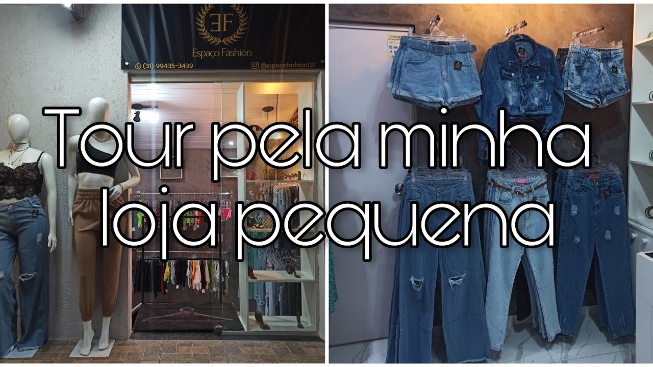 Tour pela minha loja pequena