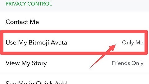 How to use my bitmoji avatar for only me in Snapchat, Snapchat me bitmoji avatar khud kaise use kare
