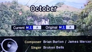 OCTOBER Broken Bells 🎵Karaoke Version🎵