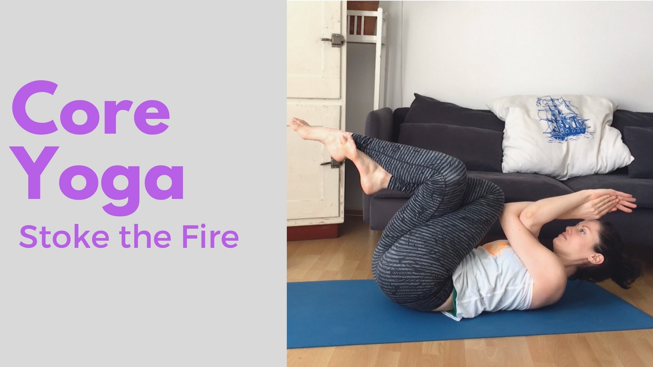 Fire 🔥 Yoga - Strengthen Your Core in this Full Body Yoga Workout - YouTube