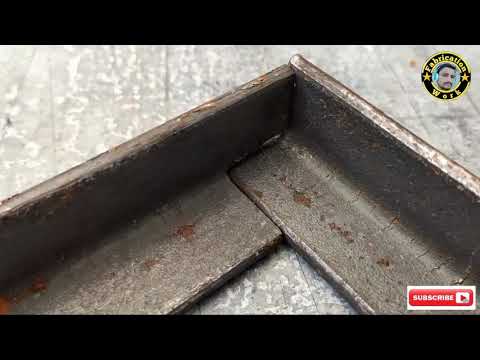 how to cut angle iron