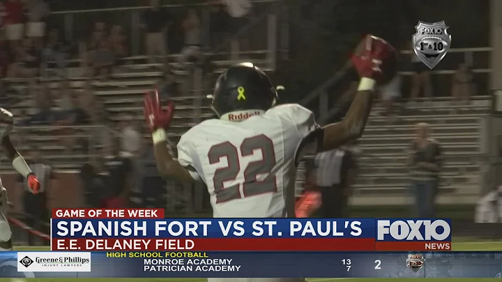 Week 7 Game of the Week: Spanish Fort at St. Paul's