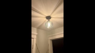 Vintage Pendant Light Review with Install