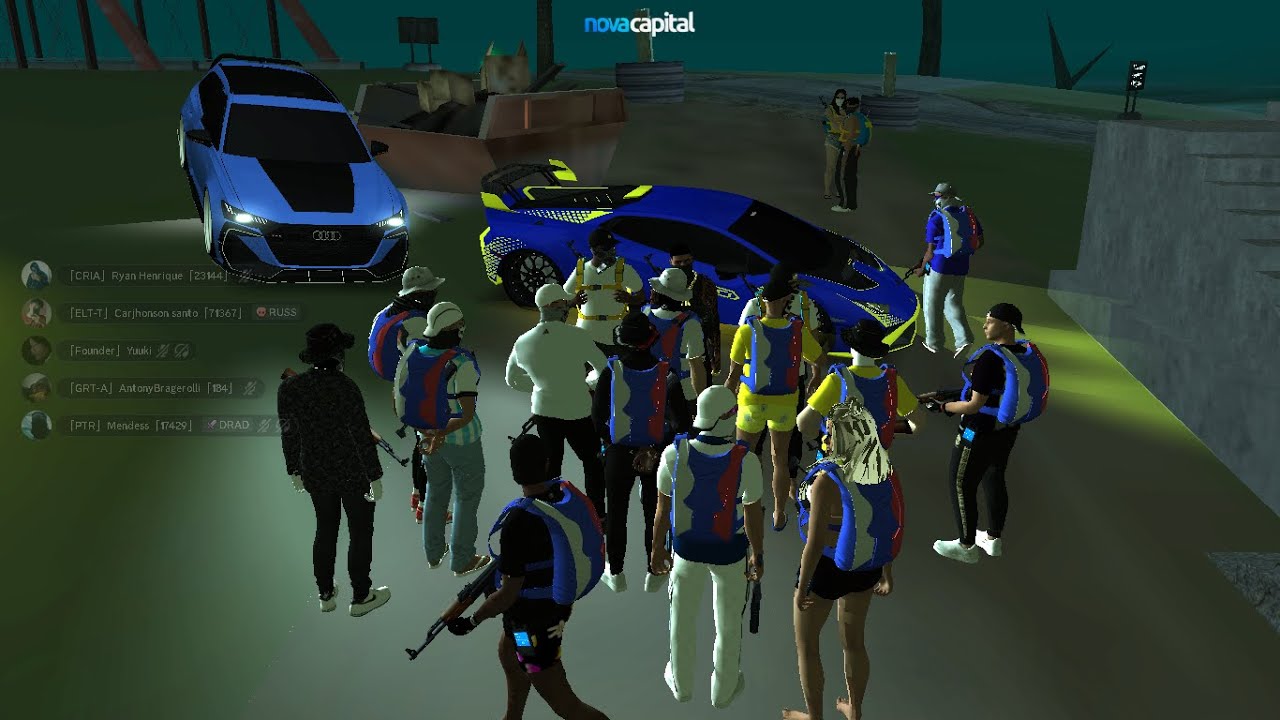 LIVE ON SEJA BEM VINDO NOVA HISTORIA NO COMPLEXO MTA RP - YouTube