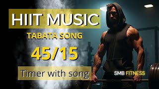 Hiit workout music 45/15 - Tabata 45/15 10 minutes