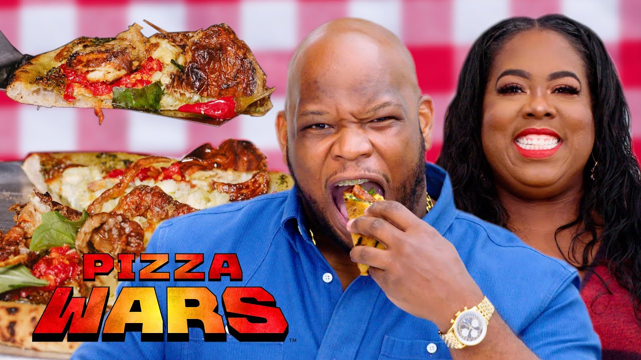 Meyhem Lauren Creates the Ultimate Crab Pizza | Pizza Wars | First We Feast