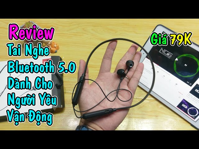 Mở Hộp Tai Nghe Thể Thao Bluetooth 5.0 dành cho người yêu vận động