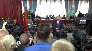 Лукашенко о признании выборов: я по этому поводу париться не привык