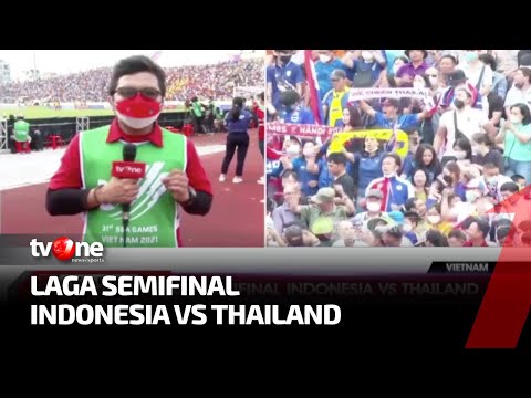 Skor Babak Pertama Laga Semifinal Indonesia VS Thailand | Kabar Petang tvOne