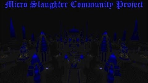 DOOM II - Micro Slaughter Community Project - MAP 11 (Team Rocket Slaughter) - UV-Max in 4:28