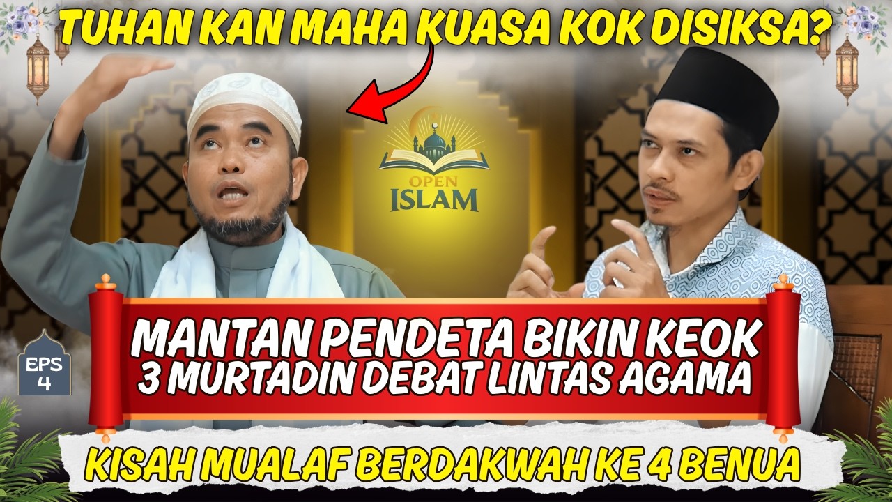 Tuhan kok disiks4, Padahal Mahasa Kuasa? Jurus Bikin Keok Mantan Pendeta | Ust Nababan