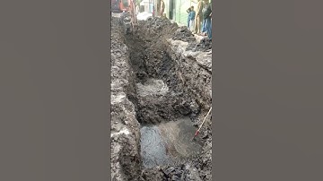 Sewer Water Discharge Urban Areas Problem#construction #water #sewerline #protectwater