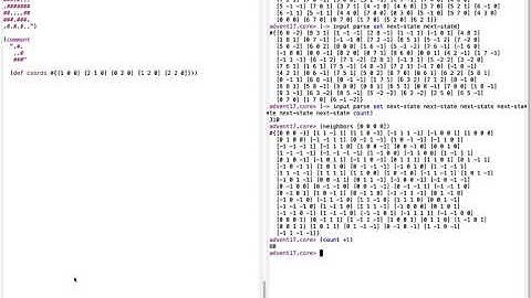Advent of Code 2020, Day 17