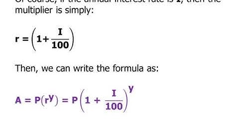 Percents and Ratios: Simple and Compound Interest