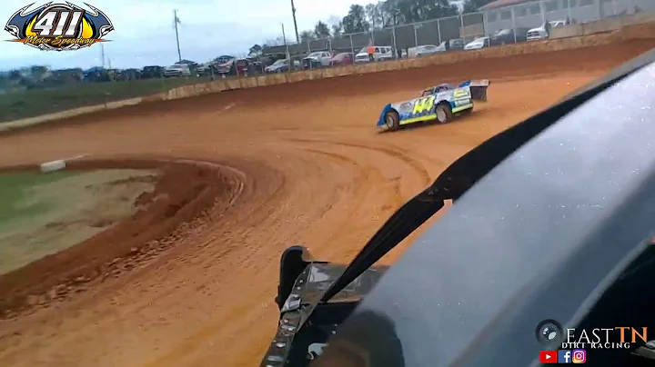 Jason Cardwell #07 Heat Race @ 411 Motor Speedway ...