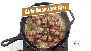 Skillet Garlic Butter Steak Bites - So Easy & Delicious! screenshot 3