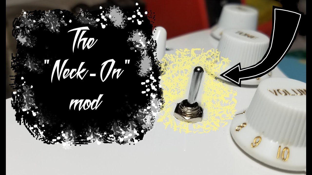 "How to install the "Neck-On" AKA the "Gilmour Mod" by S&S Customs