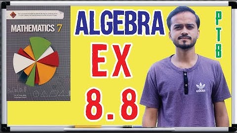 ALGEBRA CLASS 7 Maths EX 8.8 PUNJAB TEXT BOARD Chapter 8 || HIGHBROWS