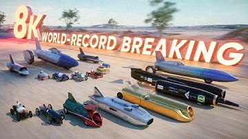 🚙💨 World-RECORD Breaking | SPEED COMPARISON