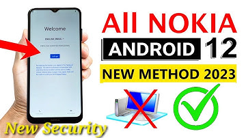 All Nokia ANDROID 12 Google account bypass 🚀 100% Working!|No Need computer|Free Frp Bypass Easy Way