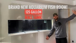 MY NEW AQUARIUM FISH ROOM! Episode-1