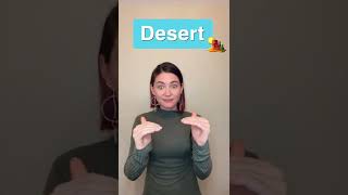 Nature Signs in American Sign Language - Part 2 #shorts