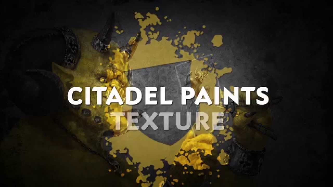 Test – Peintures techniques Citadel – L'Antre de Gregauryc