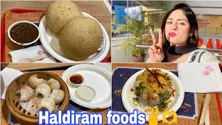 Haldiram Fast Foods Review 😋 Chole Bhature, Raj Kachori, Paneer Tikka Momos, & More Fairy Vlog
