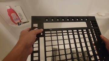 removing Ableton Push rubber coating: you