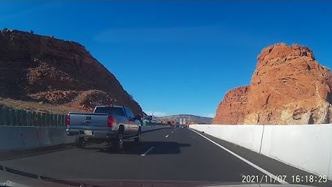 I-40 W Clips From West ABQ, NM To Flagstaff, AZ - Dashcam Video
