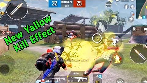 How to change damage effect to Yallow | New Update -Pubg Mobile 2nd Anniversary | Ali gaming