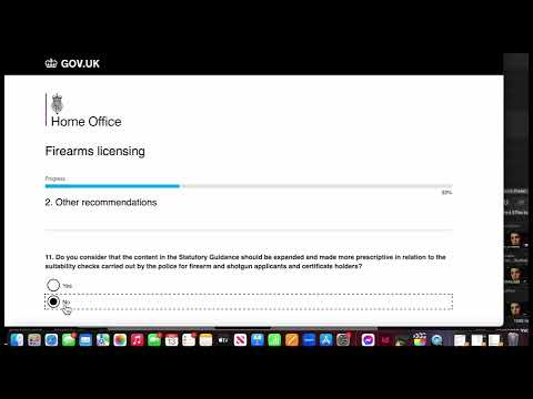 It only takes 57 seconds to fill in the consultation - here’s the recommended answers