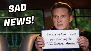 Steve Burton reveals shocking news: he will NOT BE RETURNING to ABC General Hospital Information